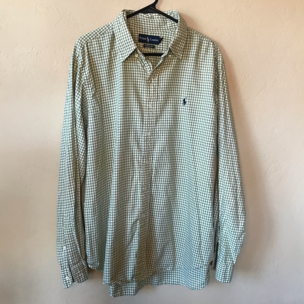 Men’s soft cotton button down